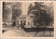 Церковь Владимирской иконы Божией Матери, Фото 1941 г. с аукциона e-bay.de<br>, Глажево, Киришский район, Ленинградская область