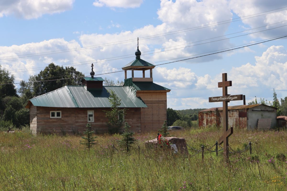 Церковь Сергия Радонежского, Коробовщина (Кольчугинский район, Владимирская область). фасады, Вид с севера