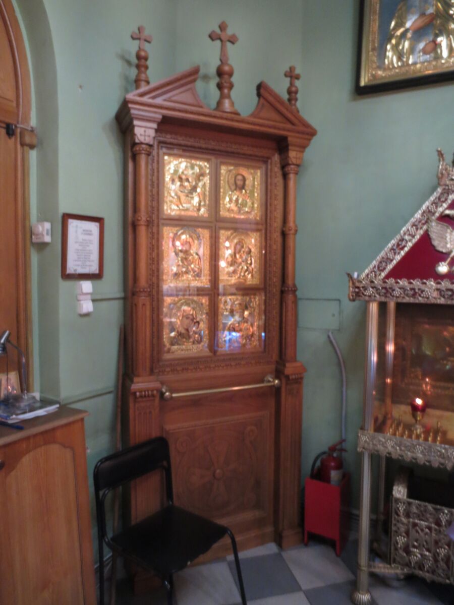 Часовня Владимирской иконы Божией Матери (северная), Центральный район (Санкт-Петербург, г. Санкт-Петербург). интерьер и убранство
