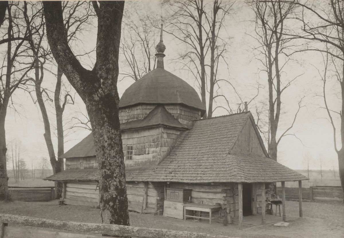 Церковь Покрова Пресвятой Богородицы, Росновка (Яворовский район, Украина, Львовская область). архивная фотография, Фото 1912 г. Польская национальная электронная библиотека
