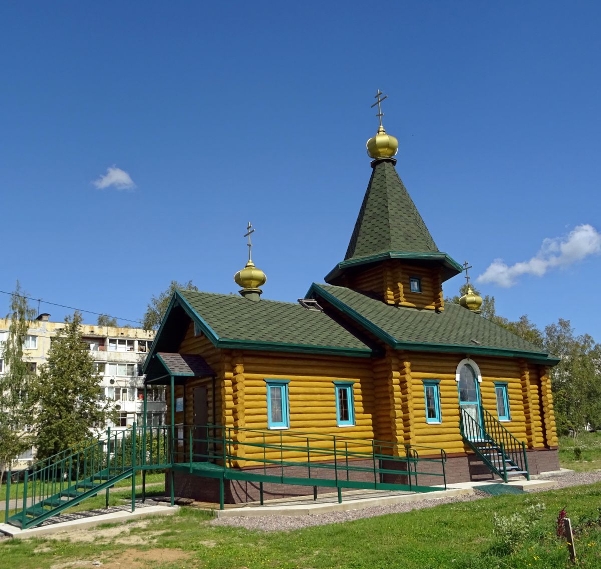Церковь Иверской иконы Божией Матери, Кингисеппский (Кингисеппский район, Ленинградская область). фасады
