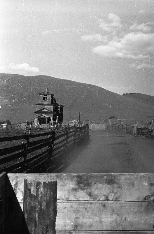 Бичура. Церковь Прокопия Устюжского. архивная фотография, Вид с улицы Маскова