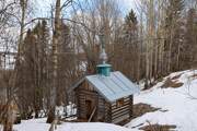 Часовня Успения Пресвятой Богородицы, , Новинки (Лявля), Приморский район, Архангельская область