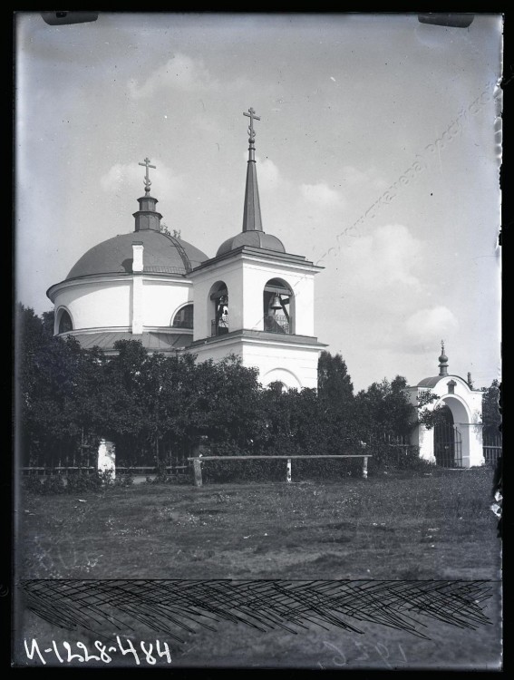 Анненское, урочище. Церковь Тихвинской иконы Божией Матери. архивная фотография, Фото 1926 г. из фотоархива Музея антропологии и этнографии имени Петра Великого. Автор Александр Антонович Беликов