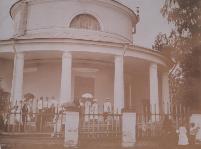 Церковь Тихвинской иконы Божией Матери, Анненское, урочище (Кировский район, Ленинградская область). архивная фотография, Фото 1902 года из фондов Государственного исторического музея