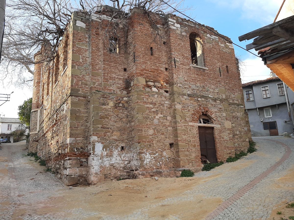 Церковь Иоанна Богослова, Трилья (Бурса, Турция). фасады, Восточный фасад