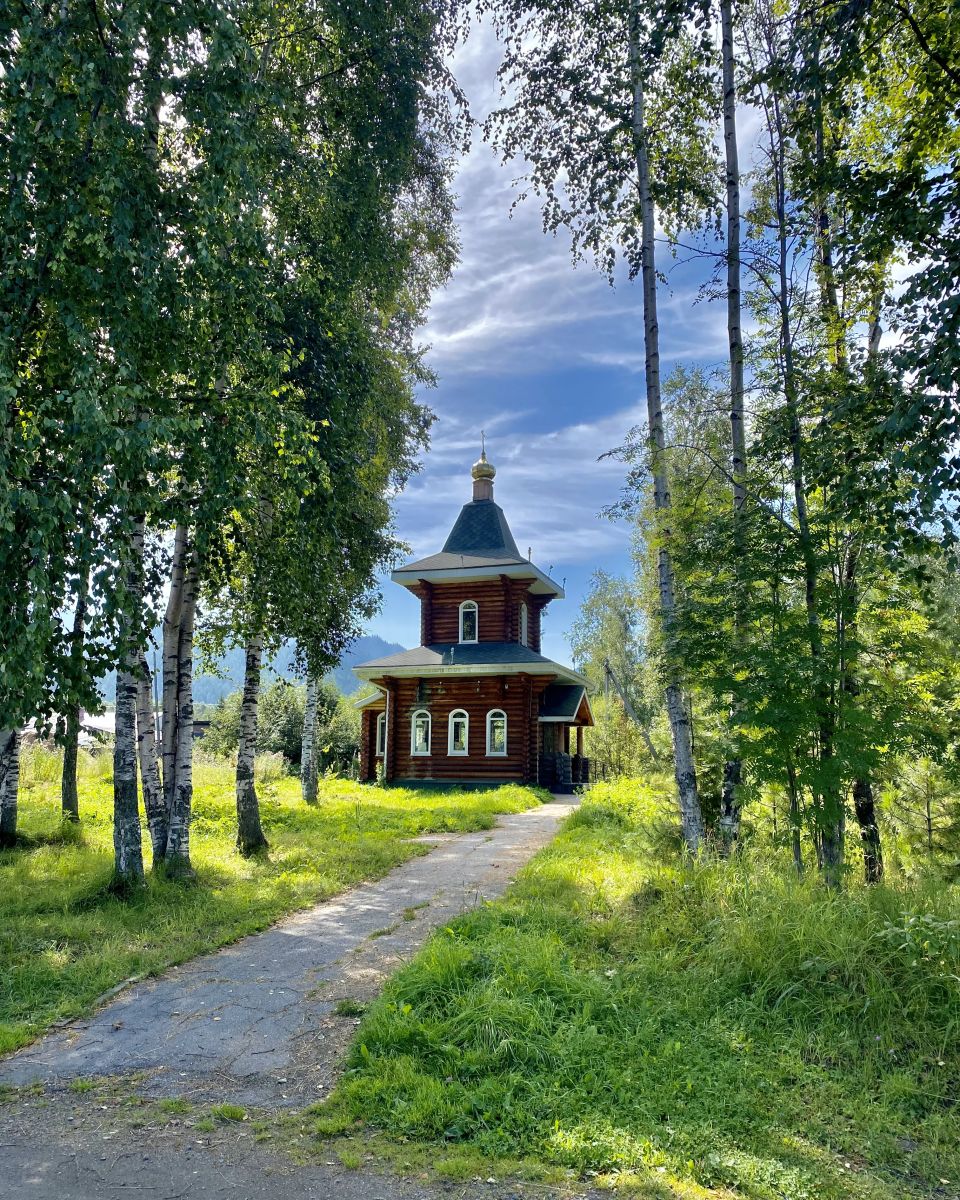 Часовня Казанской иконы Божией Матери, Солзан (Слюдянский район, Иркутская область). дополнительная информация, Вид с севера