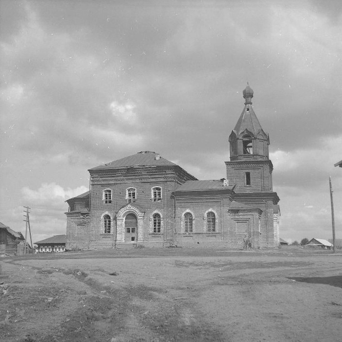 Рудное. Церковь Воздвижения Креста Господня. архивная фотография, Фото 1972 года из фондов Свердловского областного краеведческого музея имени О.Е. Клера