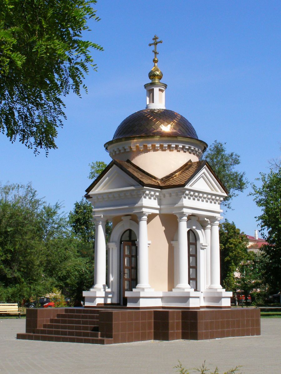 Новочеркасск. Часовня Николая Чудотворца. фасады, Вид с юго-запада.