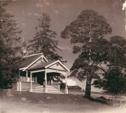 Часовня Параскевы Пятницы, Фото С. М. Прокудина-Горского. 1909 год. Источник: prokudin-gorskiy.ru/image.php?ID=741<br>, Материки (акватория Белоусовского водохранилища), Вытегорский район, Вологодская область