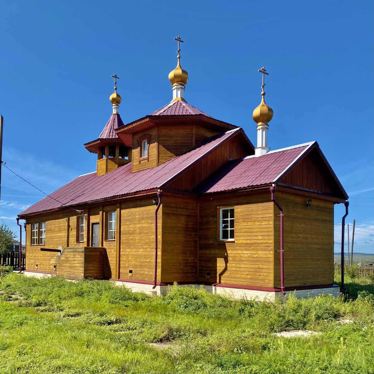 Церковь Михаила Архангела, Харат (Эхирит-Булагатский район, Иркутская область). фасады, Вид с ЮВ