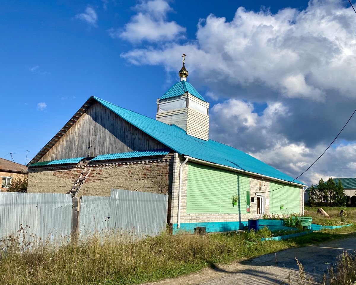 Церковь Ксении Петербургской, Каменный Яр (Емельяновский район, Красноярский край). фасады, Вид с запада