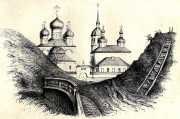 Храмовый комплекс. Собор Преображения Господня и церковь Василия Великого, http://нэб.рф/catalog/000199_000009_003506555/viewer/<br>, Белозерск, Белозерский район, Вологодская область
