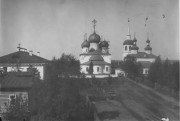 Храмовый комплекс. Собор Преображения Господня и церковь Василия Великого, Фото 1900-х гг.<br>, Белозерск, Белозерский район, Вологодская область