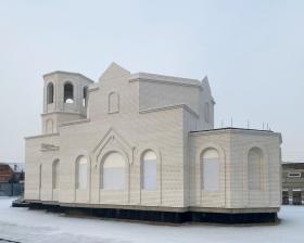 Минино. Церковь Прокопия Устюжского (строящаяся)