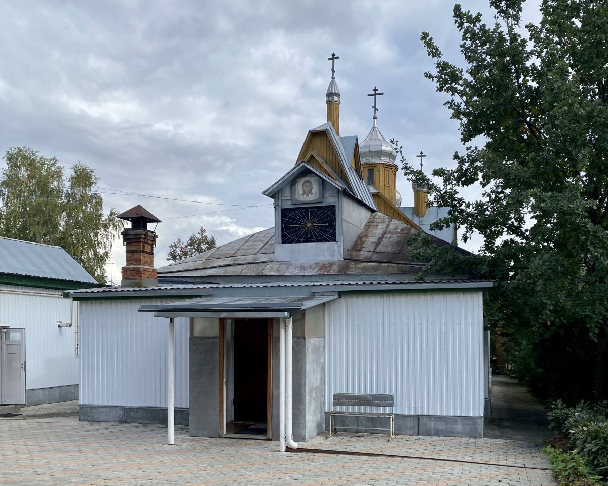 Церковь Сретения Господня (временная), Бердск (Бердск, город, Новосибирская область). фасады, Вид с запада