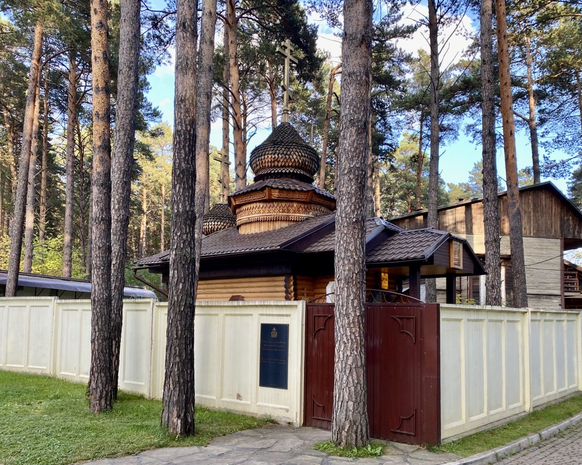 Церковь Мучеников младенцев Вифлеемских, Сосны (Красноярск, город, Красноярский край). фасады, Вид с СЗ