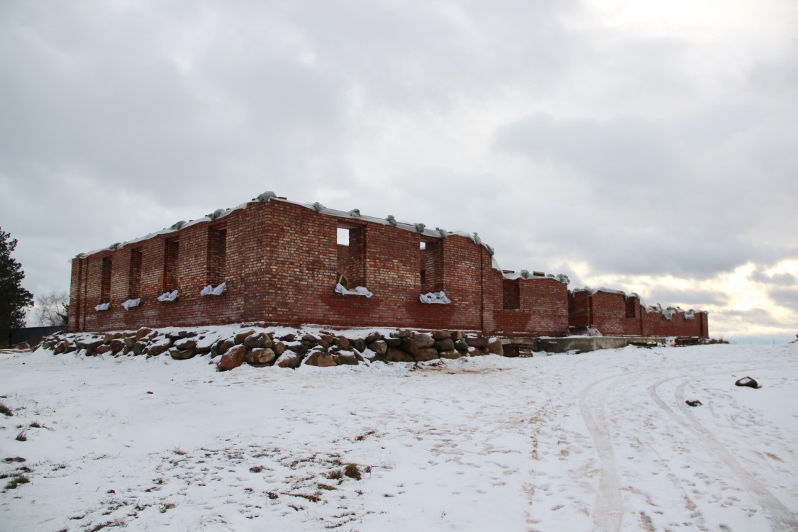 Церковь Знамения Креста Господня в Коприне (новая), Ясенево (Рыбинский район, Ярославская область). документальные фотографии