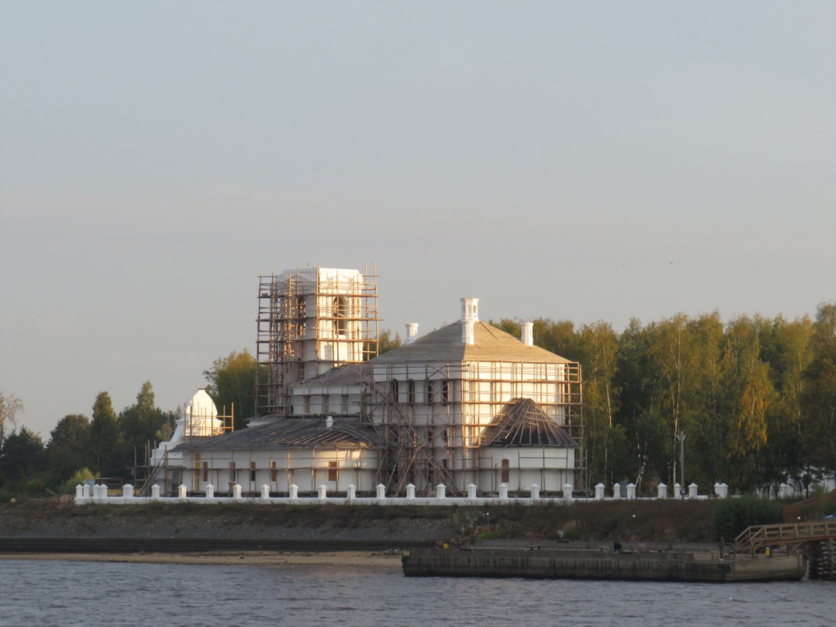 Церковь Знамения Креста Господня в Коприне (новая), Ясенево (Рыбинский район, Ярославская область). документальные фотографии
