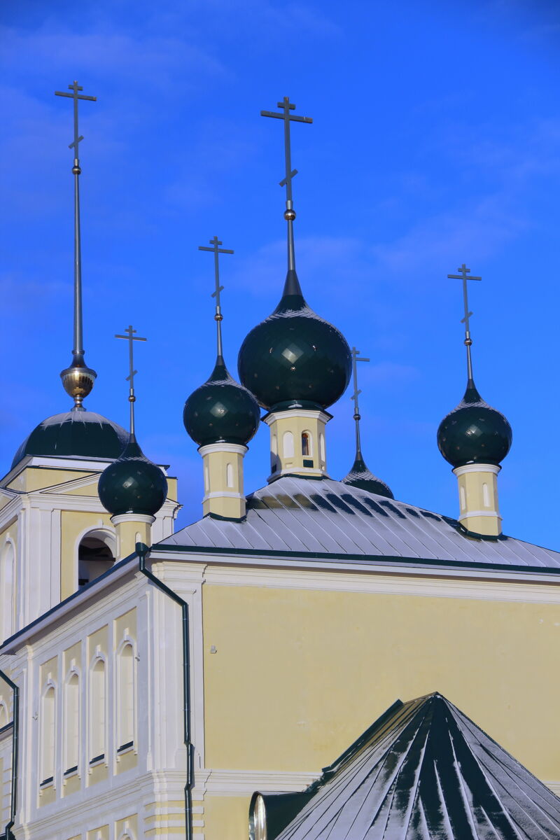 Церковь Знамения Креста Господня в Коприне (новая), Ясенево (Рыбинский район, Ярославская область). архитектурные детали