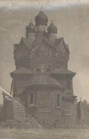 Липовка, урочище. Церковь Троицы Живоначальной