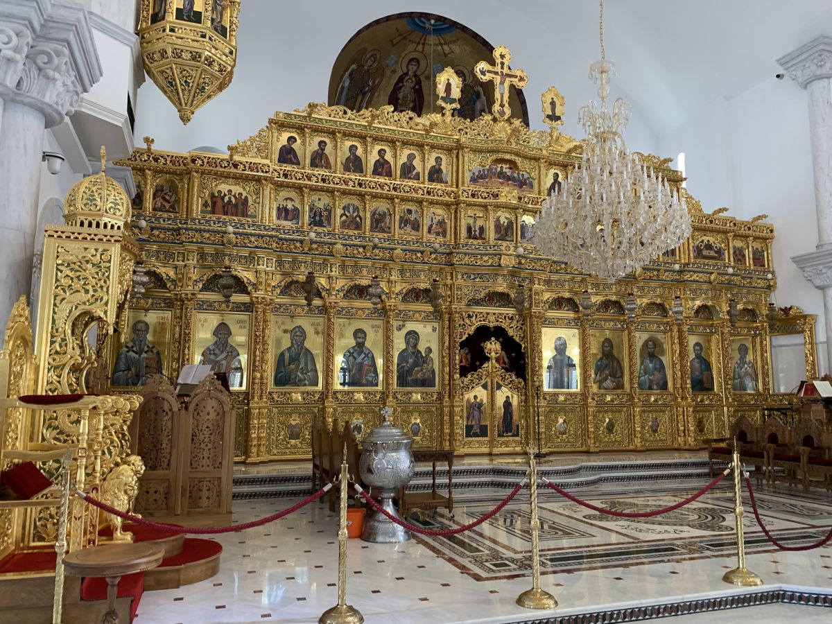 Кафедральный собор Варнавы апостола, Никосия (Никосия, Кипр). интерьер и убранство