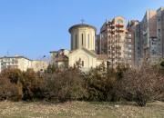 Тбилиси. Трёх Святителей (?) у моста Багратиони, церковь
