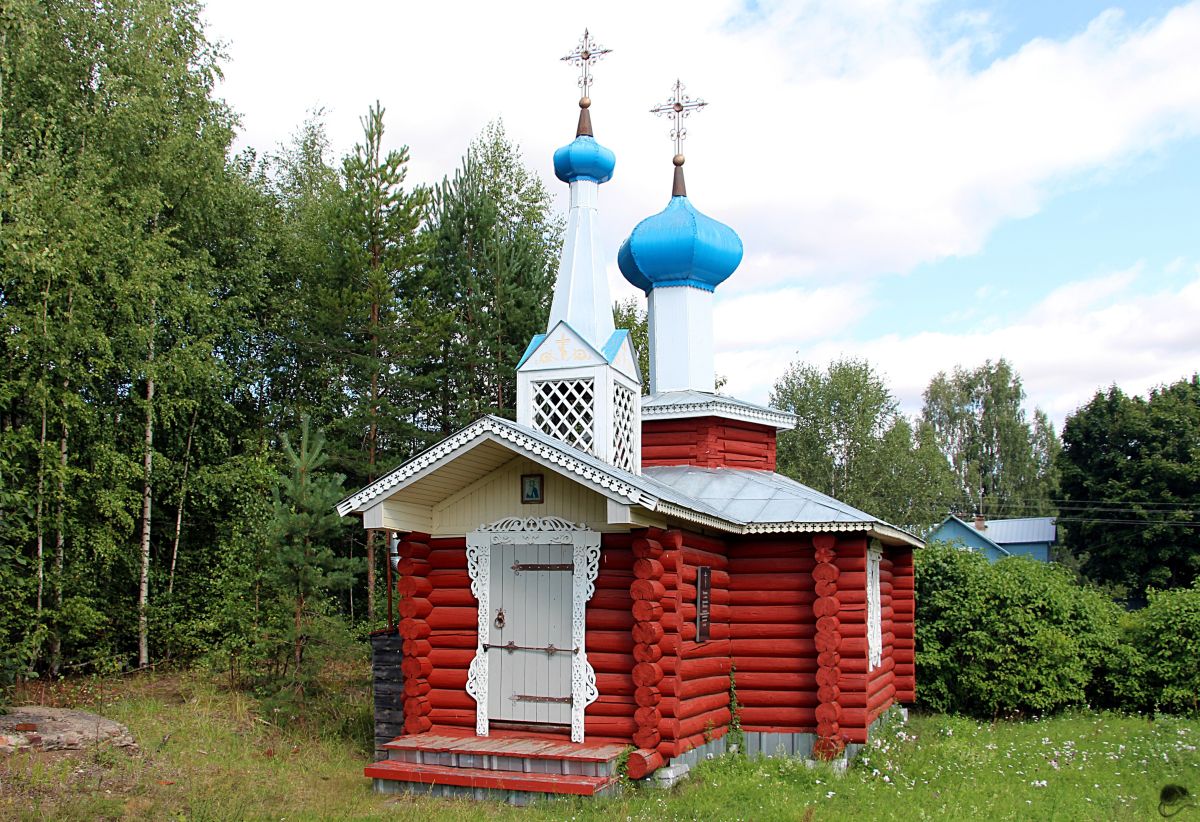 Часовня Михаила Архангела, Мерёжа (Устюженский район, Вологодская область). фасады