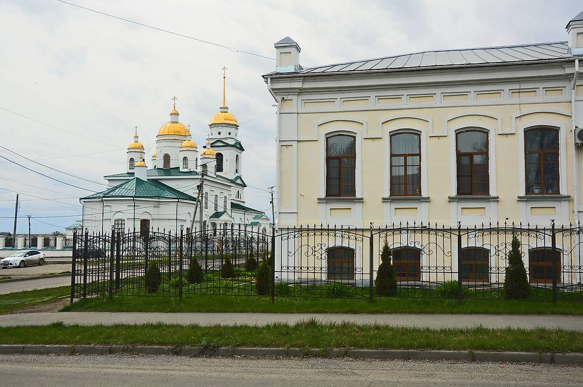 фасады. Домовая церковь Тихона, Патриарха Всероссийского, при епархиальном управлении, Троицк (Троицкий район и г. Троицк, Челябинская область)