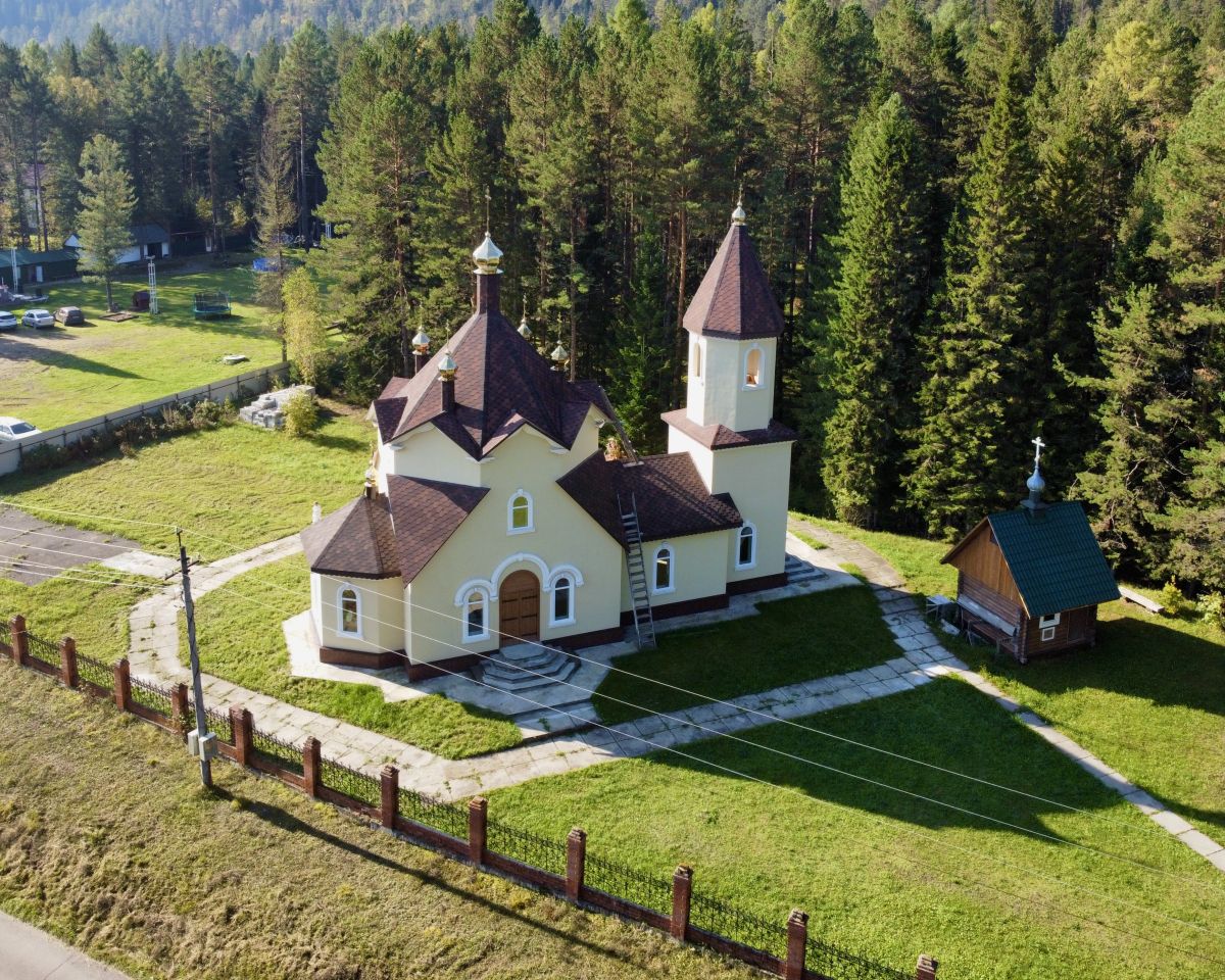 Церковь Георгия Победоносца, Береть (Берёзовский район, Красноярский край). фасады, Вид с севера