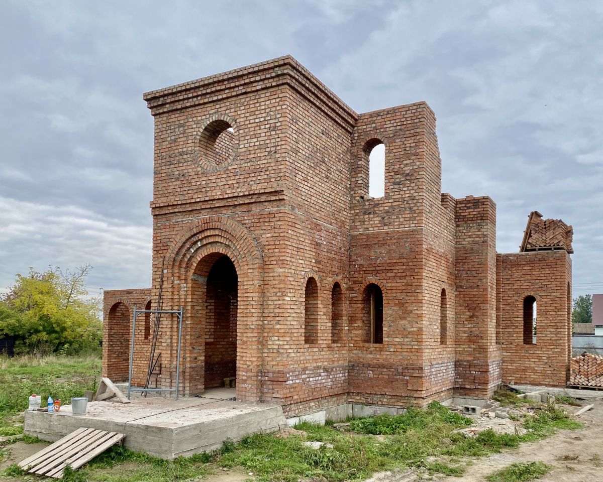 Церковь Спаса Нерукотворного Образа, Есаулово (Берёзовский район, Красноярский край). документальные фотографии, Вид с ЮЗ