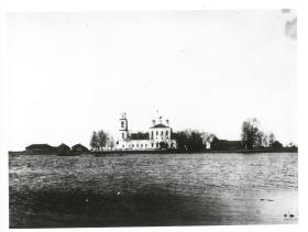Леонтьевское (акватория Рыбинского водохранилища). Церковь Богоявления Господня