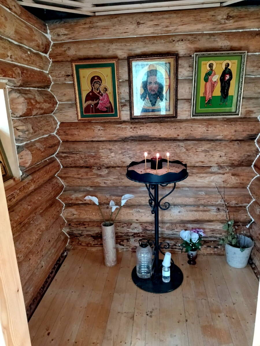 Часовня Петра и Павла, Вендюры (Кондопожский район, Республика Карелия). интерьер и убранство