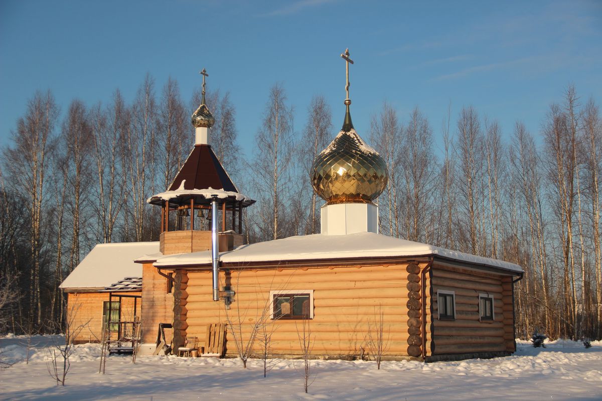фасады. Церковь Новомучеников и исповедников Церкви Русской, Волга (Некоузский район, Ярославская область)