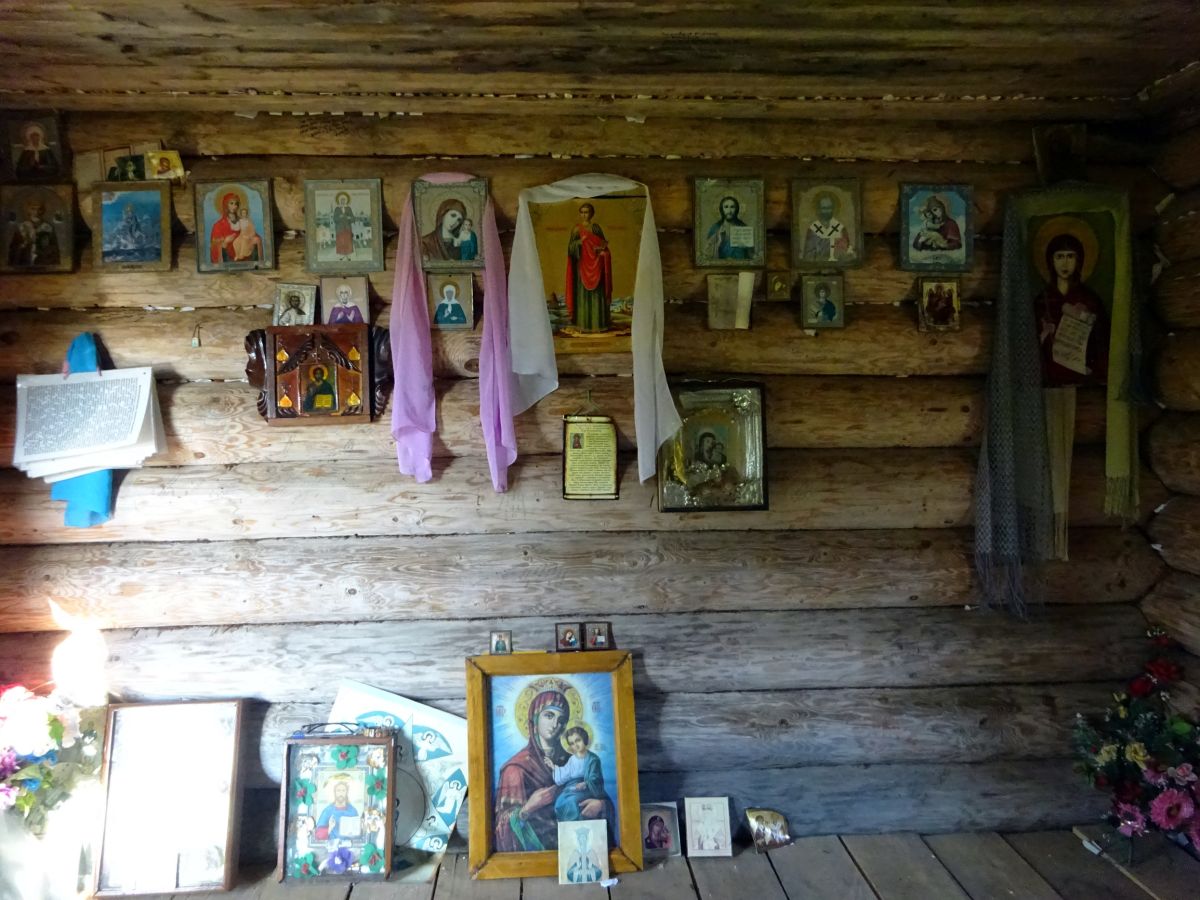 Часовня Пантелеимона Целителя, Починок (Шекснинский район, Вологодская область). интерьер и убранство