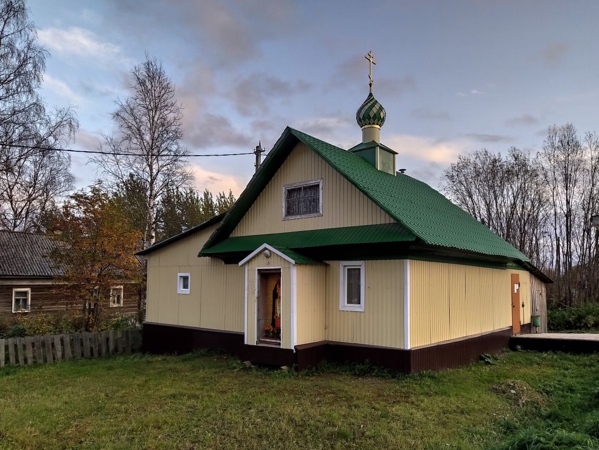 Церковь Варлаама Хутынского, Хомяковская (Холмогорский район, Архангельская область). фасады