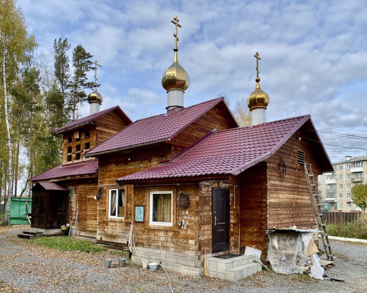 Церковь Варвары великомученицы, Ясногорский (Кемеровский район, Кемеровская область). фасады, Вид с ЮВ