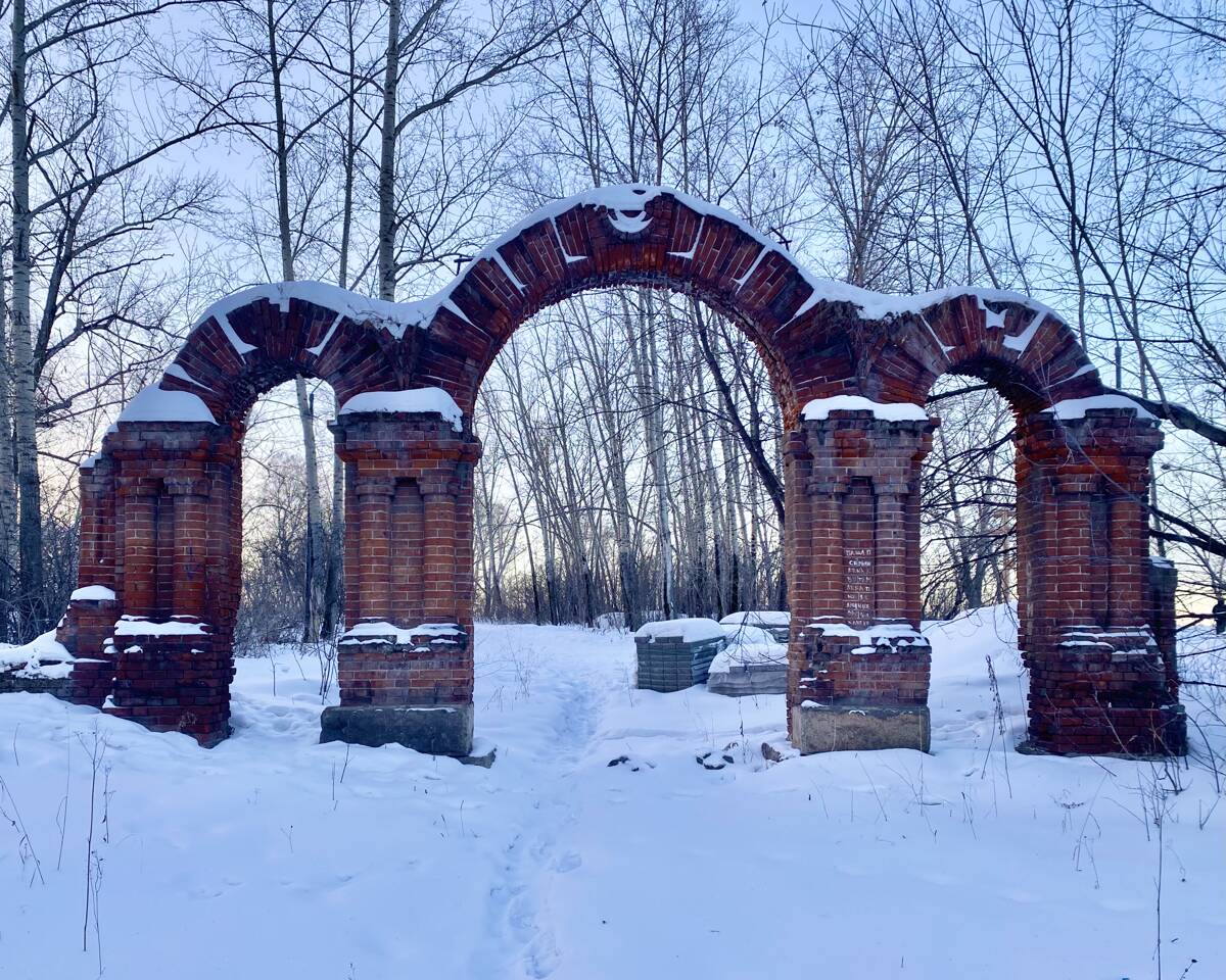 Церковь Воздвижения Креста Господня, Ачинск (Ачинский район и г. Ачинск, Красноярский край). дополнительная информация, Сохранившиеся северные святые врата храма