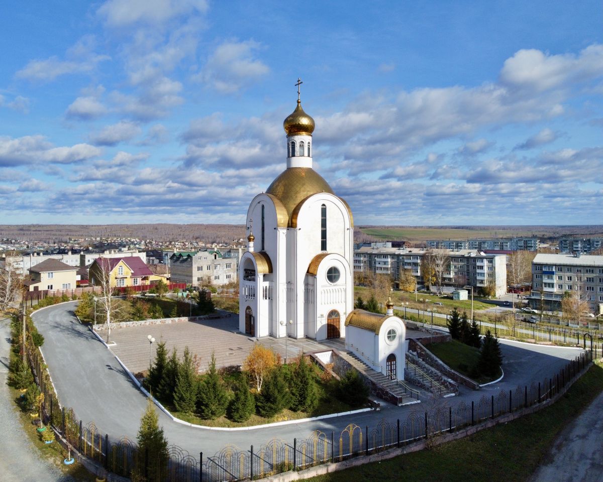 Церковь Даниила Ачинского, Ачинск (Ачинский район и г. Ачинск, Красноярский край). фасады, Вид с ЮЗ