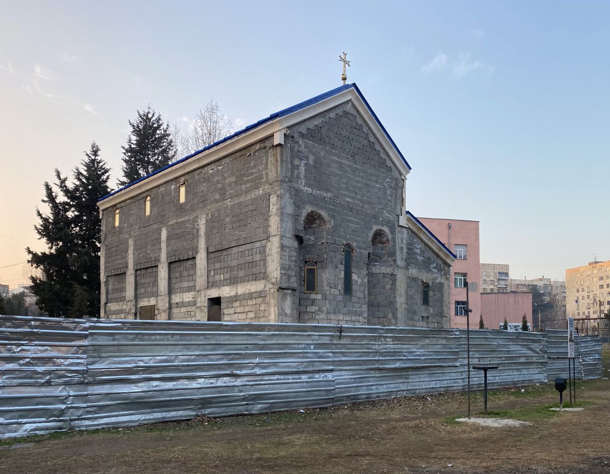 Тбилиси. Церковь Варвары великомученицы в квартале А Глдани. фасады, Вид с юго-востока