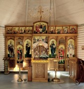 Церковь иконы Божией Матери "Троеручица", Иконостас<br>, Минск, Минск, город, Беларусь, Минская область