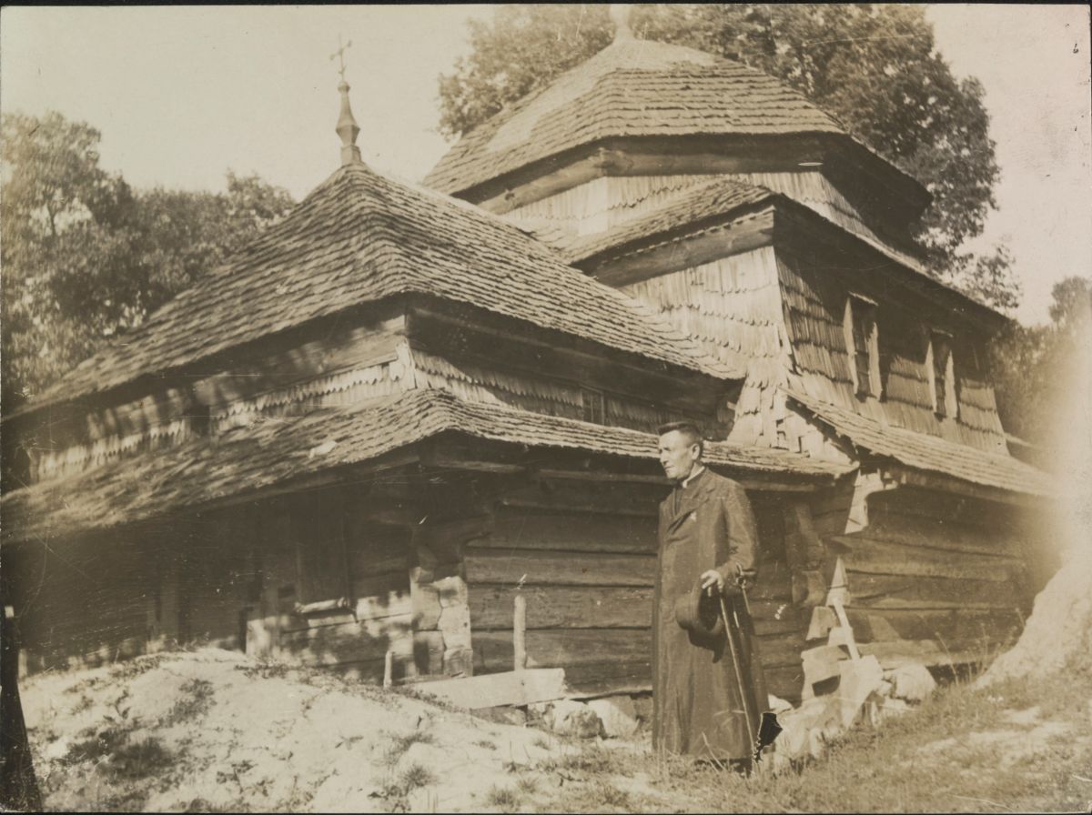 Лозино. Церковь Николая Чудотворца. архивная фотография, Фото 1913 г. Польская национальная электронная библиотека