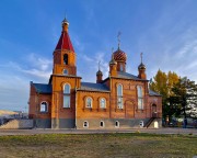 Церковь Спаса Преображения, Вид с ЮЗ<br>, Тяжинский (Тяжин), Тяжинский район, Кемеровская область