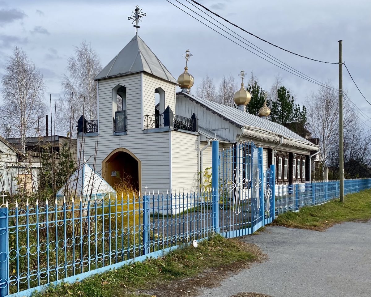 Церковь Николая Чудотворца, Большой Улуй (Большеулуйский район, Красноярский край). фасады, Вид с ЮЗ