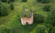 Церковь Илии Пророка, , Васильевское-Доровское (Ильинское), урочище, Грязовецкий район, Вологодская область