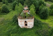 Церковь Илии Пророка, , Васильевское-Доровское (Ильинское), урочище, Грязовецкий район, Вологодская область