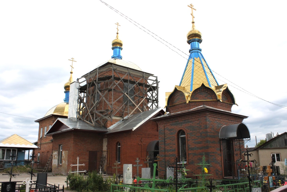 Церковь Воздвижения Креста Господня (новая), Сапожок (Сапожковский район, Рязанская область). фасады