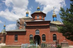 Сапожок. Церковь Воздвижения Креста Господня (новая)