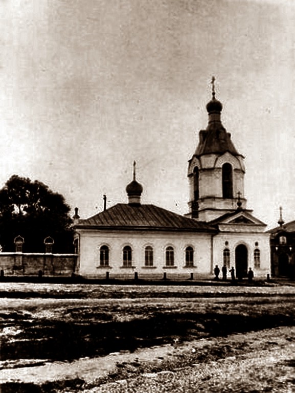 Всехсвятский единоверческий женский монастырь. Церковь Всех Святых, Шуя (Шуйский район, Ивановская область). архивная фотография, Фото 1891 год. с сайта https://pastvu.com/p/207081
