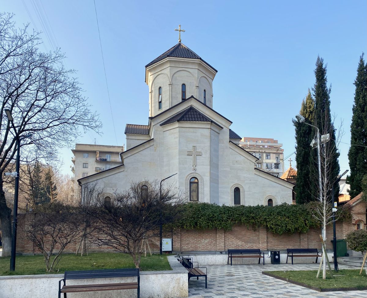 Тбилиси. Церковь Нины равноапостольной в Делиси. фасады, Вид с востока